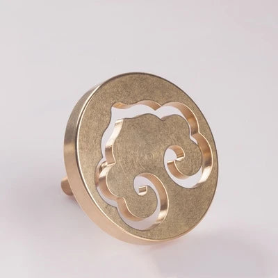 Pure Copper Incense Seal Incense Products Tools DIY Household Indoor Play Incense Tuo Incense Ash Incense Mold Supplies Entry