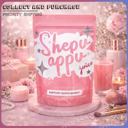 150g Strawberry Powder with Hyaluronic Acid & VitaminC Help Moisturize The Skin Shine with Radiance Daily Dietary Supplements