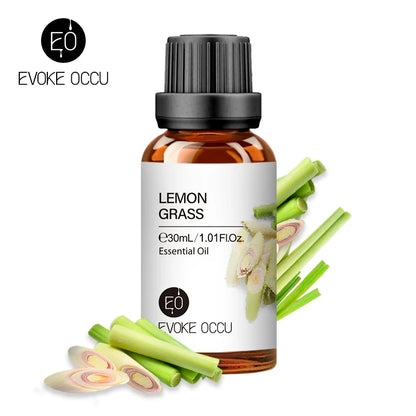 30ML Pure Jasmine Rose Mint Lavender Vanilla Essential Oil for Diffuser, Humidifier, Massage, Skin Hair Care, Soap Candle Making