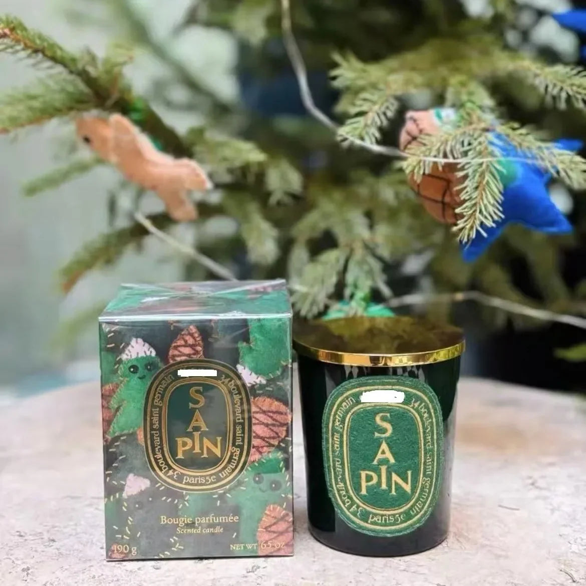 New Classic Baies Aromatherapy Candle Pure Natural Plant Essential Oil Scented Candle Gift Christmas Home Fragrance Decoration