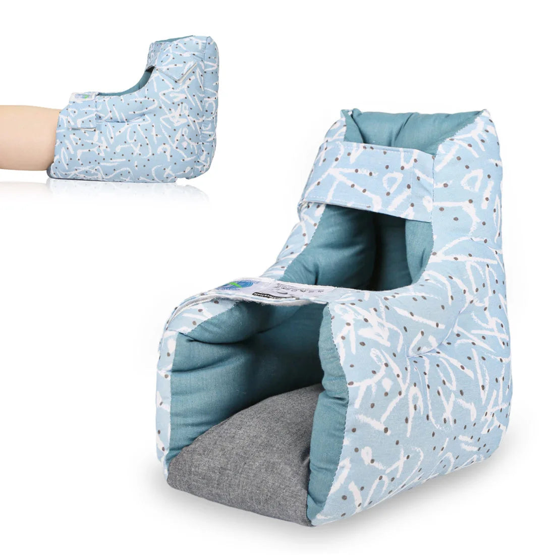Ehucon Pressure Relief Heel Protector Pillow Prevent Bedsore Cushion Foot Care Pain Healing for Ankle Injuried People