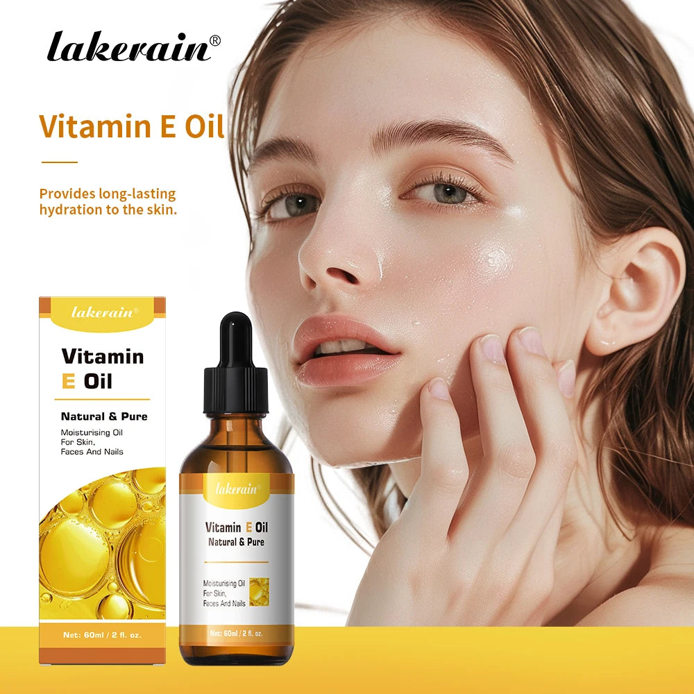 Vitamin E Face Oil Skin Care Deep Repairing Anti Wrinkles Whitening Face Enhance Skin Elasticity Facial Care Essencial Oil