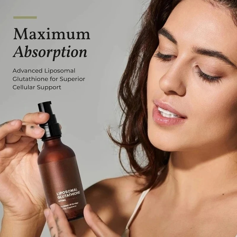 Liposomal Glutathione Supports Immunity Skin Hair and Healthy Aging Maximum Absorption Glutathione Supplements 60ML