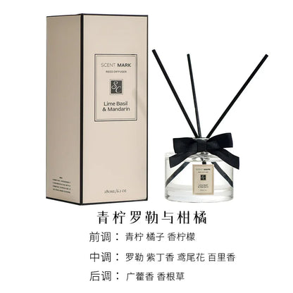 180ml Aromatherapy Essential Oil Rattan Aromatherapy Bedroom Toilet Deodorant Household Decoration Gift Diffuser Air Freshener