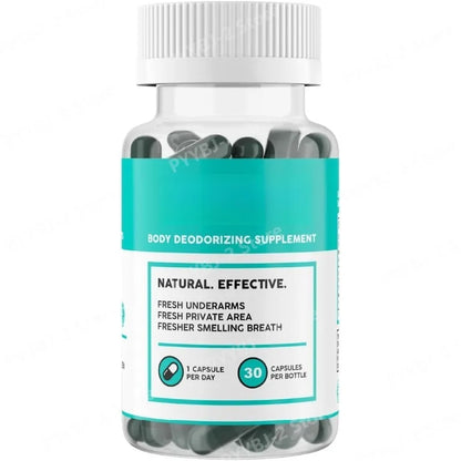 Chlorophyll Capsules - Natural Plant-based Daily Supplements Containing Herbal Ingredients - Plant-based Capsules