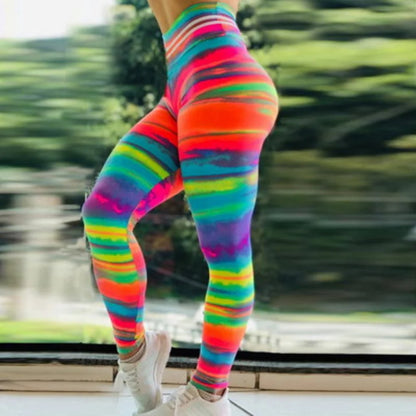 NADANBAO Woman Map Printed Leggings High Waist Skinny Trousers Lady Sporty Workout Pants Female Outdoor Running Riding Bottom