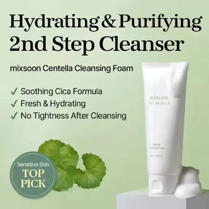 MIXSOON Soy-based Facial Cleansing Milk Gentle Moisturizing Oil Control Acne Removal Skincare