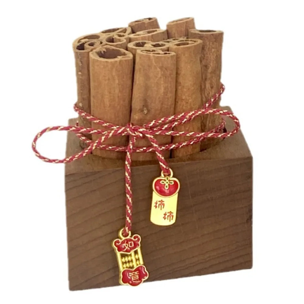 DIY Cinnamon Aromatherapy Diffuser Refillable Unique Wooden Essential Oil Diffusers Creative Volatile