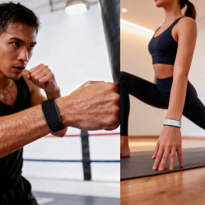 Nylon Replacement Band Compatible with Amazfit Helio Strap Adjustable Breathable Sport Wristband for Fitness Tracker Comfortable