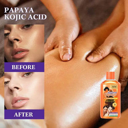Face & body essential oil brightening 7 in 1 fades dark spots powerful whitening lightens and illuminates your skin nourishes