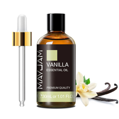 MAYJAM Aromatherapy Essential Oil 30ml Chamomile Lavender Mint Turmeric Lemon Eucalyptus Juniper Basil Fragrance for Diffuser