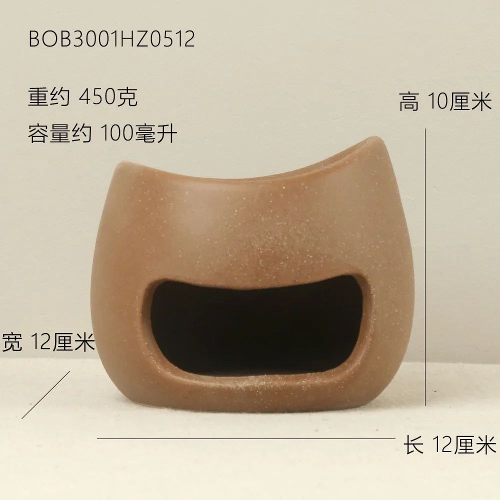 Handmade Ceramic Oil Burner & Wax Melter Speckled Rustic Aromatherapy Diffuser Modern Oil Burner Tealight Wax Melt Warmer