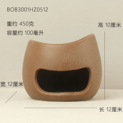 Handmade Ceramic Oil Burner & Wax Melter Speckled Rustic Aromatherapy Diffuser Modern Oil Burner Tealight Wax Melt Warmer