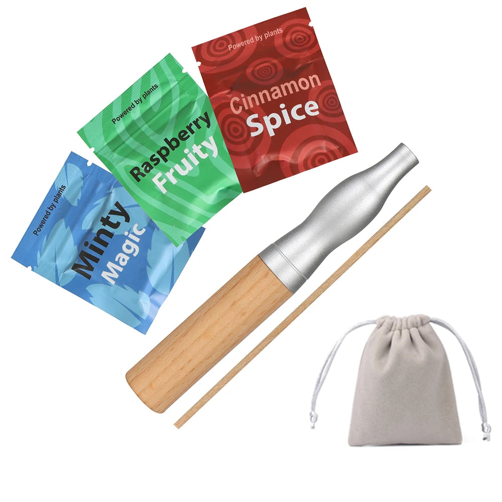 Natural Plant Extract Aromatic Air Inhaler Stick Relief Gifts Men Soothing Relaxation Tool No Charging Suitable For Any Occasion