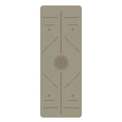 1.5mm Ultra-thin Pu Natural Rubber Yoga Mat Portable Foldable Professional Anti-slip Fitness Yoga Mat