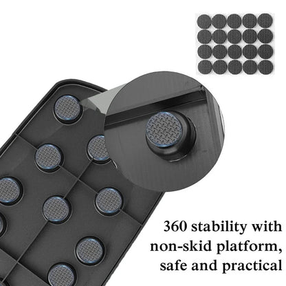Portable Foldable Push-up Board Set with Ergonomic Handles – Versatile Fitness Tool Targeting Chest, Abdominal