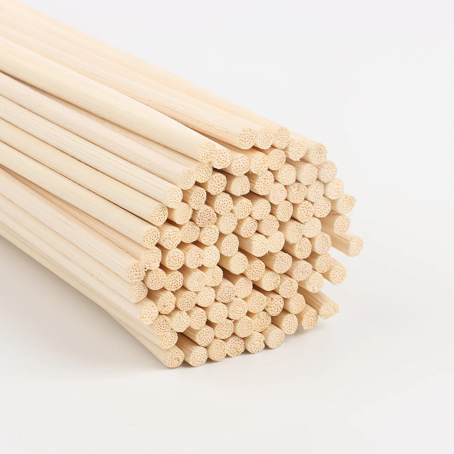 500Pcs Dia 5, 4, 3mm X, L40, 30, 25, 20cm Indonesian Aroma Essential Oil Diffuser Rod,Wood Rattan Sticks for Home Decor,