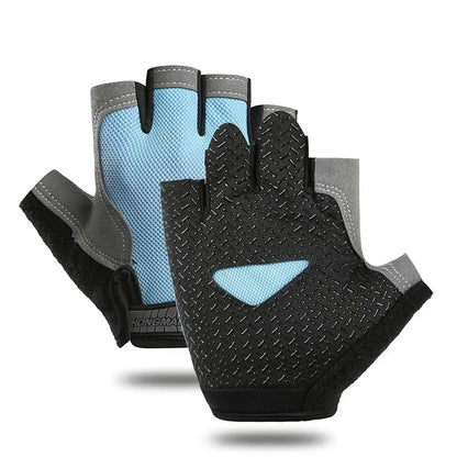 Gym Gloves Men's Cycling Gloves Weight Lifting Fitness Fingerless Gloves for Women Men Motorcycle Mtb Glove Bicycle Accessories