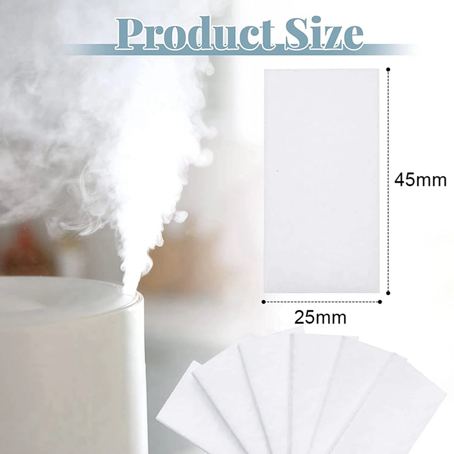 A98G-100 Pcs Unscented Refills Aromatherapy Pads Arom Oil Pads Electric Diffusers Pads For Fragrance& Ball Plugs Diffusers