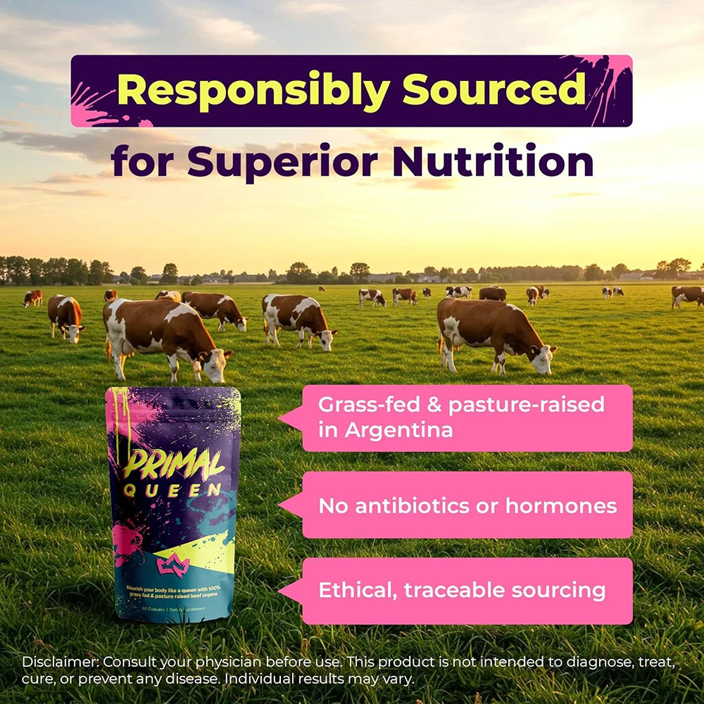 Supplement for Women - Supports Hormone Balance, Energy & Wellness - Liver, Heart, Kidney, Bone Marrow - Female Support Blend