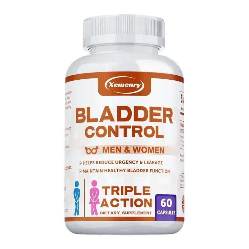 Bladder Control Supplement - Reduce Urinary Frequency and Urgency, Improve Urination, Prevent Leakage, Healthy Function