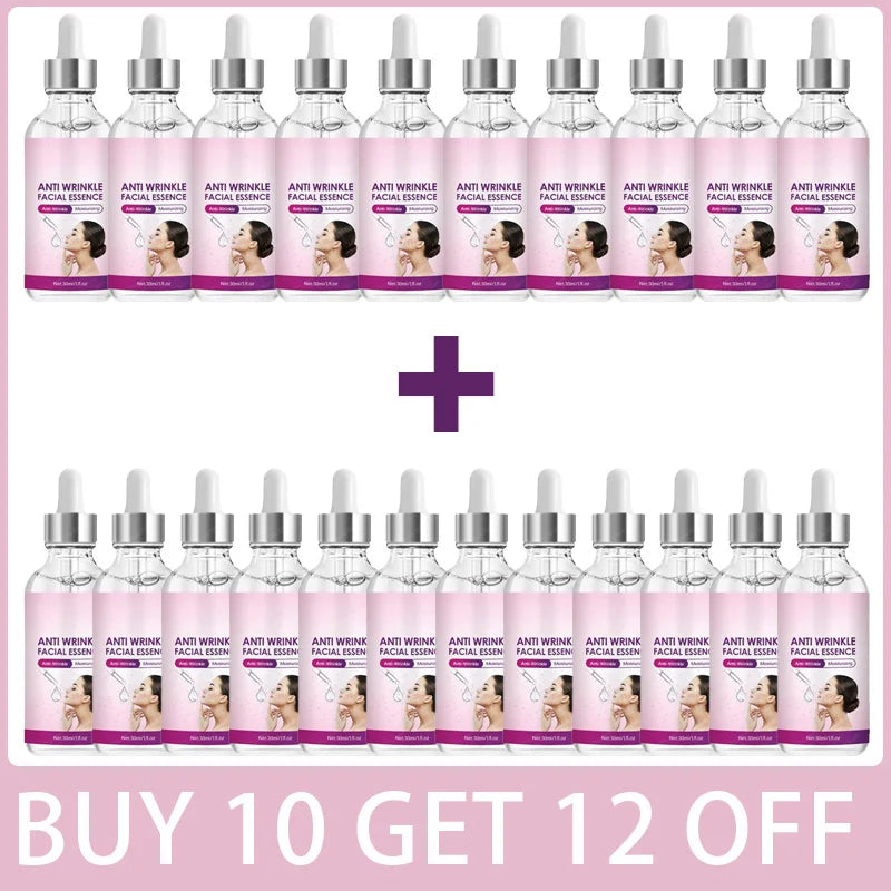 Anti-wrinkle Oil-control Serum for Anti-aging Face Neck Forehead Wrinkles Fade Fine Lines Removal Firming Skin Care Product
