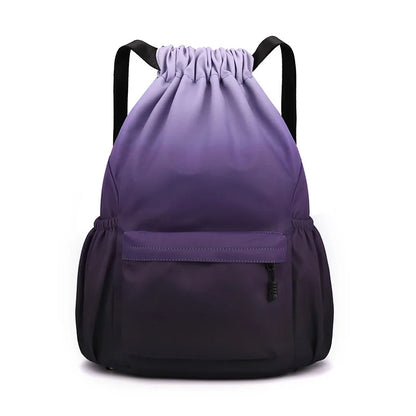 Strap Pocket Drawstring Backpack Waterproof Bag Large Capacity Colorful Backpacks Outdoor Sports Fitness Travel Bag Dropshipping