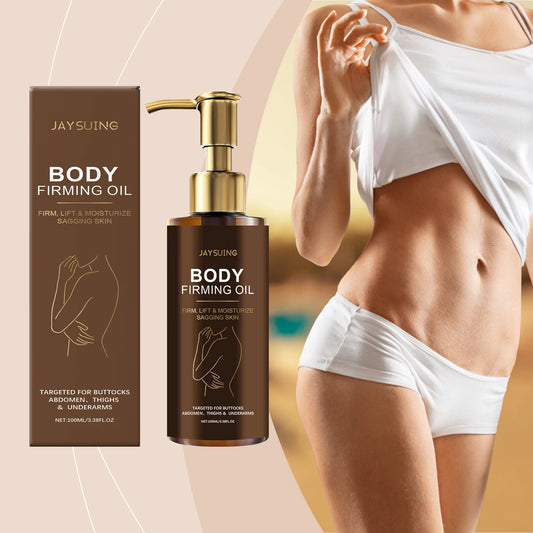 Moisturizing and firming body oil, improves dryness and roughness, easy to absorb during massage, makes skin smooth and radiant