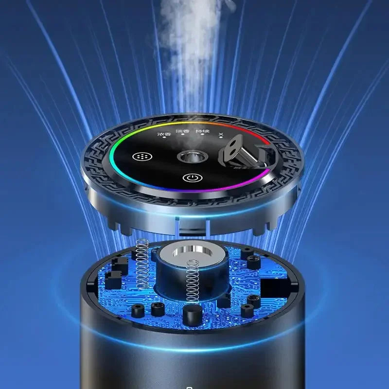 Car Aroma Diffuser Star Light Led  Electric Car Air Freshener  Smart Aromatherapy  With Fragrances  Scent Essential Oil Diffuser