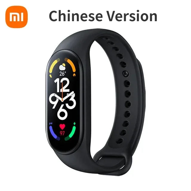 Xiaomi Mi Band 7 Smart Bracelet 6 Color AMOLED Screen Miband 7 Blood Oxygen Fitness Traker Bluetooth Waterproof Smart Band