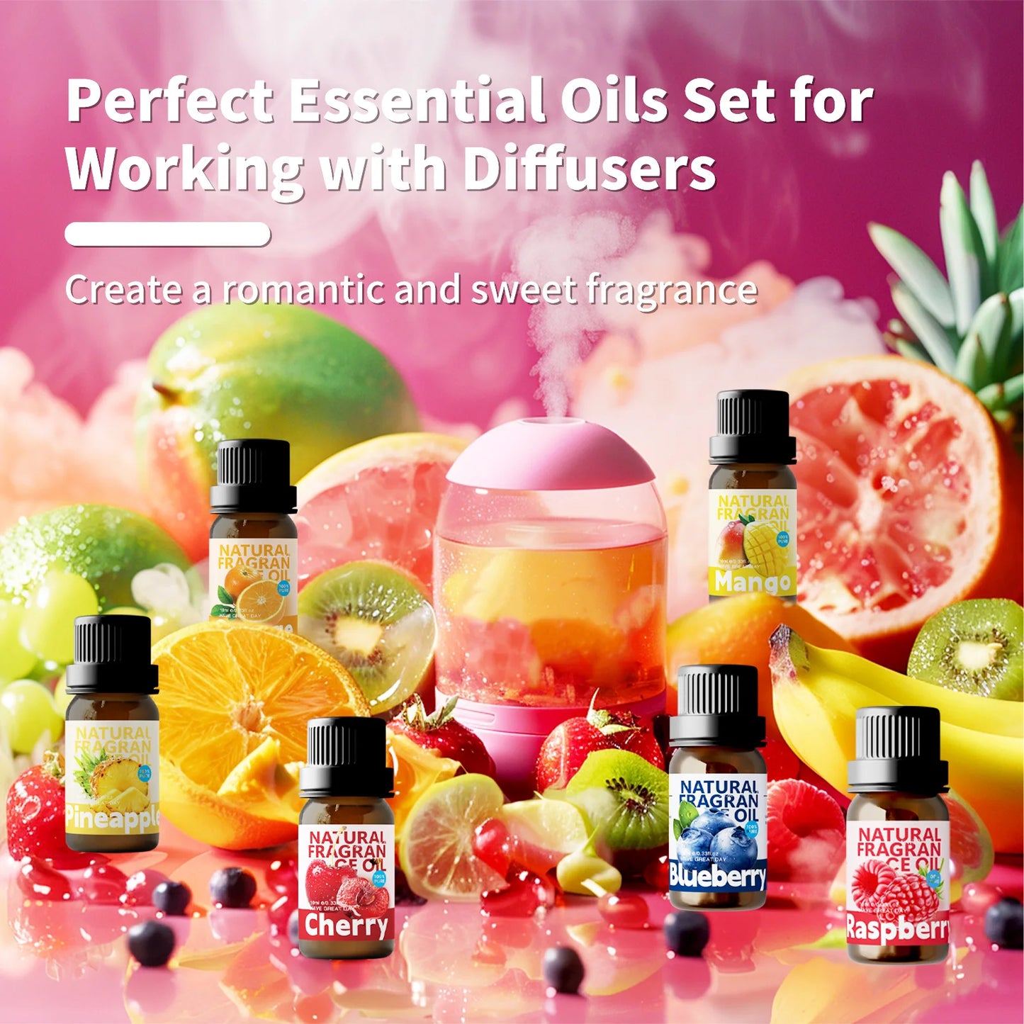 10ml Fig Essential Oil Skincare Bodycare Massage Oil Fruit-Scent Fragrance Oil Hypoallergenic Moisturizes Hydration Gift