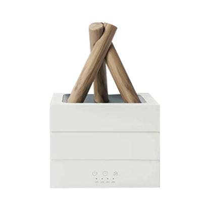 Flame Humidifier Fragrance Diffuser Aroma Humidifier Aromatherapy Essential Oil Diffuser with Night Light and Remote Control
