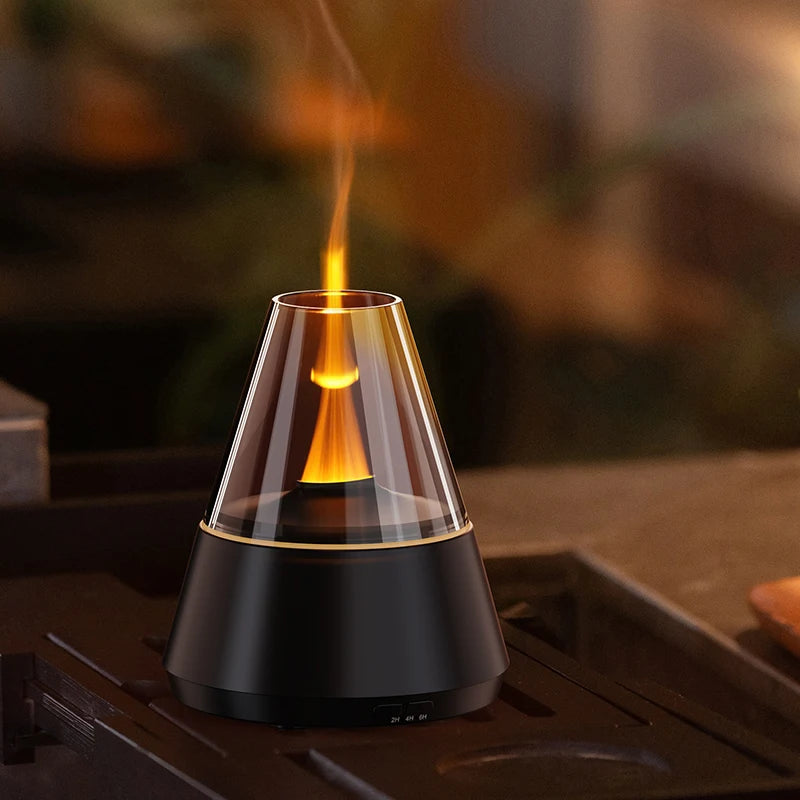 New Air Humidifier Home Colorful Lamp Usb Charge Essential Oil Spray Aroma Diffuser Humidifiers Colorful Aromatherapy Machine