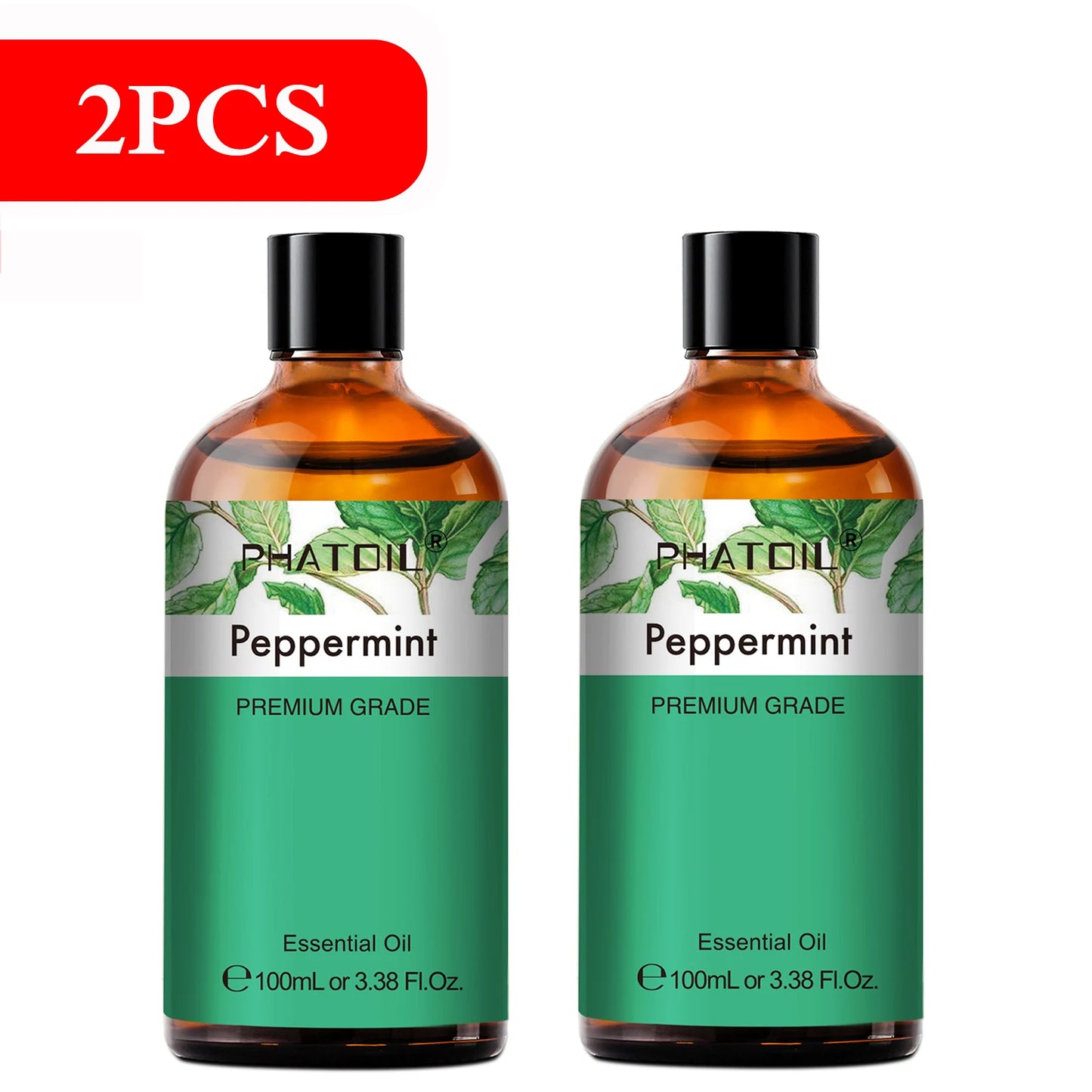 PHATOIL 100ml Aromatherapy Essential Oil-Lavender Rose Vanilla Eucalyptus Sandalwood Pine Needles for Diffuser,Candle Making