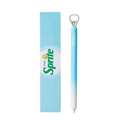 New KACO x Sprite Limited Edition Gel Pen,Dual Ball Pen Quick Drying Stylo 0.5mm Click Smooth Writing For School&Journaling