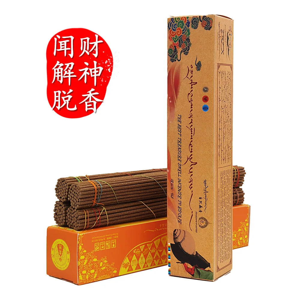 Tibetan Incense Sticks - Traditional Handmade Aromatic Incense for Meditation & Relaxation