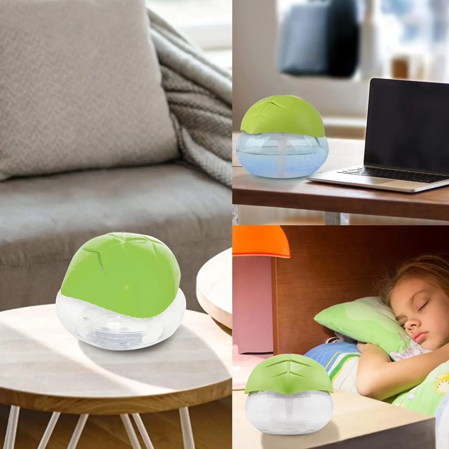 Air purifier aroma diffuser, essential oil air freshener, suitable for home, office, bedroom, warehouse, gifts