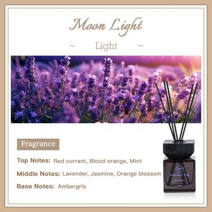 NAMSTE 100ML Premium Aroma Diffuser Oil for Home Car Air Freshener Room Perfume Long Lasting Fragrance Reed Sticks Fragrance Hot