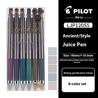 Pilot Juice Up Limited Edition Retro Glitter Metallic Gel Pen 0.4/0.5mm Multi-Color Smooth ST Tip for Writing,Drawing,Journaling