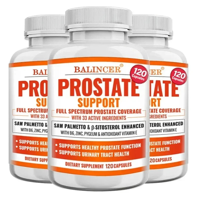Saw Palm Supplement, Containing Antioxidant Vitamins, Supporting The Prostate, and Promoting Urinary System Health