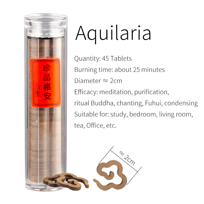 Natural Aquilaria Cloud Incense Home Meditation Purification Stick Air Office Tea Indoor Aromatherapy Scent Rich Ceremony Buddha