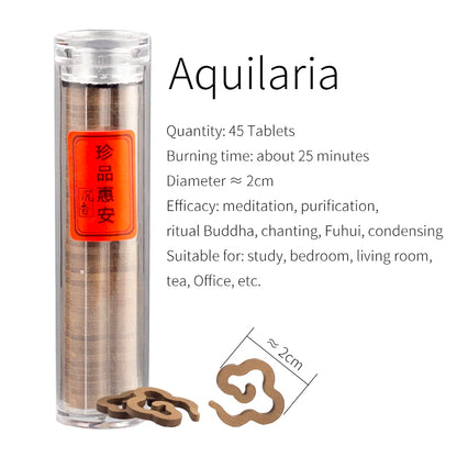 Natural Aquilaria Cloud Incense Home Meditation Purification Stick Air Office Tea Indoor Aromatherapy Scent Rich Ceremony Buddha