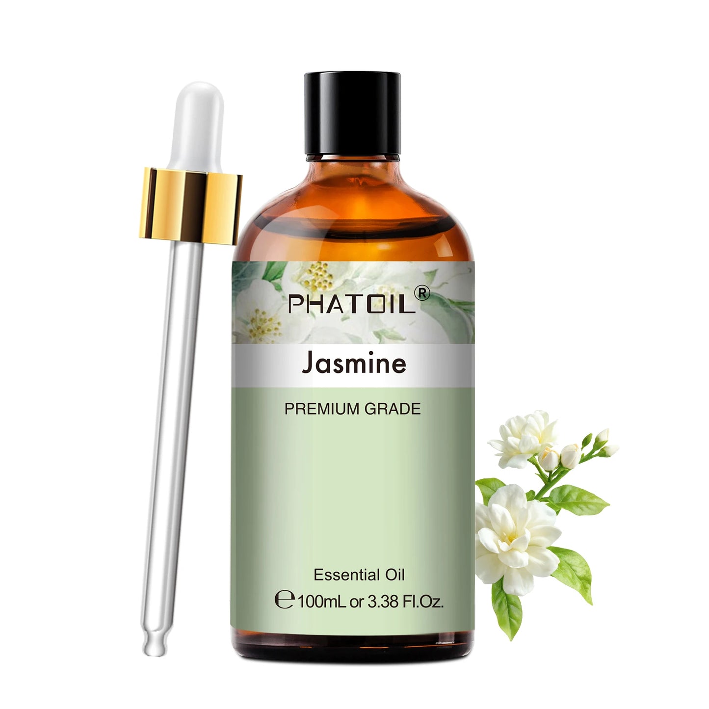 PHATOIL 100ml Aromatherapy Essential Oil-Lavender Rose Vanilla Eucalyptus Sandalwood Pine Needles for Diffuser,Candle Making