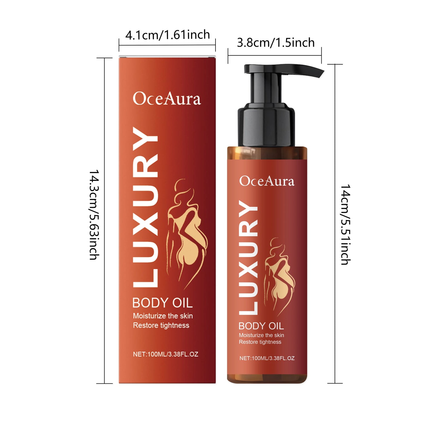 Moisturizing Body Oil - Nourishing and Hydrating Soft Skin, Enhancing Hydration and Elasticity Body Care Oil
