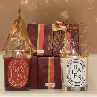 New Classic Baies Aromatherapy Candle Pure Natural Plant Essential Oil Scented Candle Gift Christmas Home Fragrance Decoration