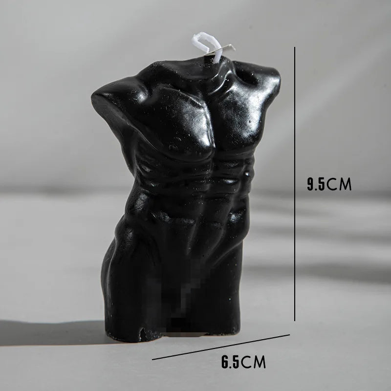 Creative Men and Women Body Aromatherapy Candles Handmade Candle Ornament Gift
