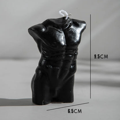Creative Men and Women Body Aromatherapy Candles Handmade Candle Ornament Gift