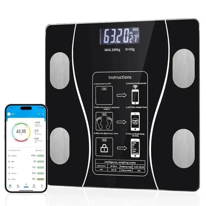 Intelligent body fat scale Weight loss special electronic scale Weight scale Household accurate small body scale Weight