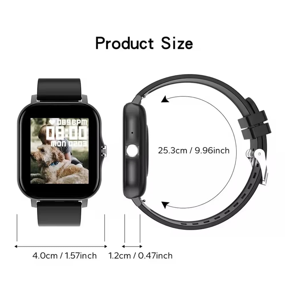 ViVO 2026 New Smart Watch for Men Women Gift Sports Fitness Full Touch Screen Watch Bluetooth Call Digital Smartwatch