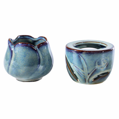 Tulip Ceramic Essential Oil Incense Burner Candle Oil Incense Burner Home Fragrance Accessories home decorations
